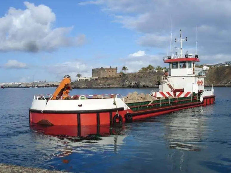 బార్జ్ అమ్మకానీకి వుంది